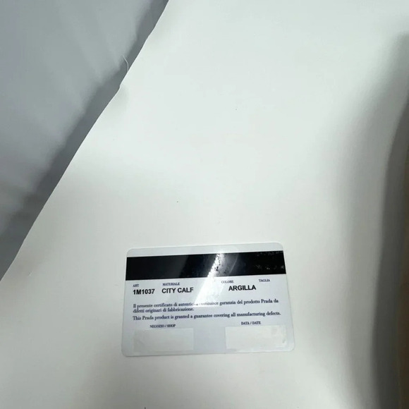 Prada Pattina Flap Satchel Saffiano Leather Medium Bag Purse Taupe - Picture 16 of 16